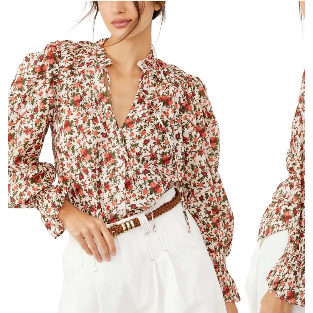 NWT Free People Meant to be blouse